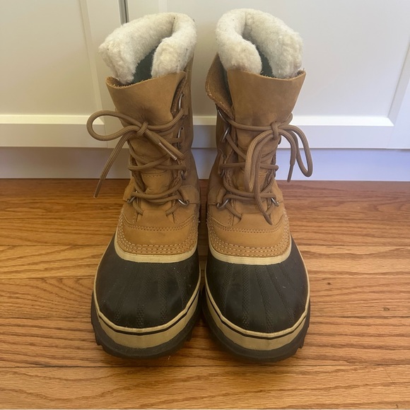 Sorel Caribou winter snow Boots size 7 women’s waterproof brown - Picture 4 of 10